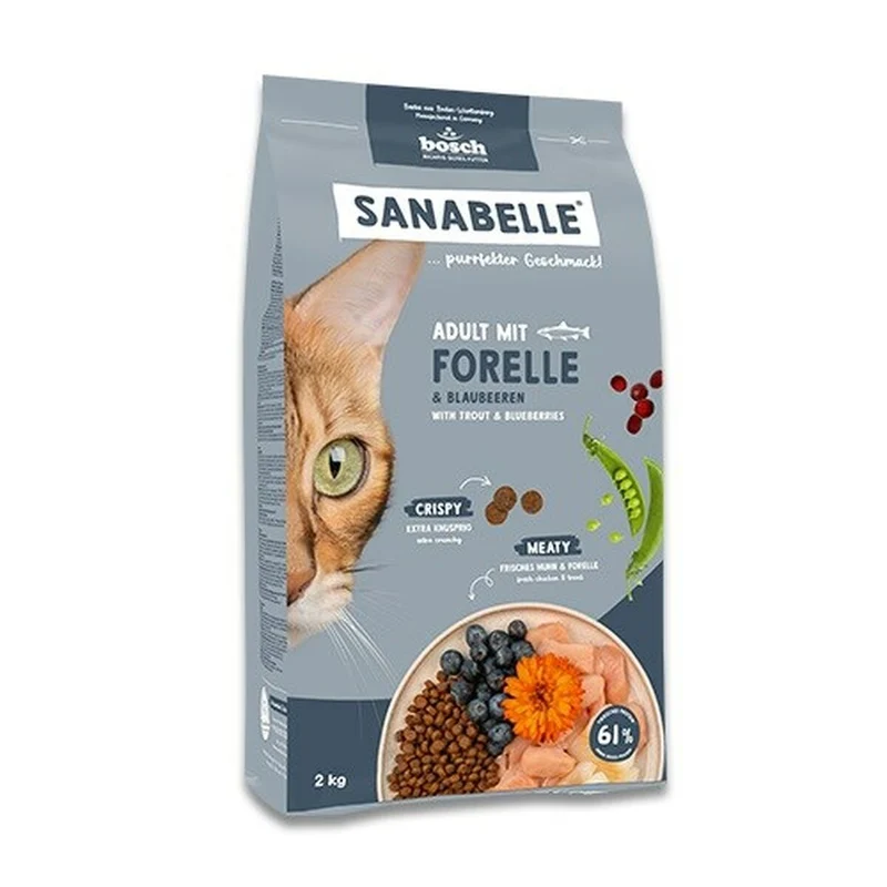 Cat food BOSCH Fish 8 kg Adult