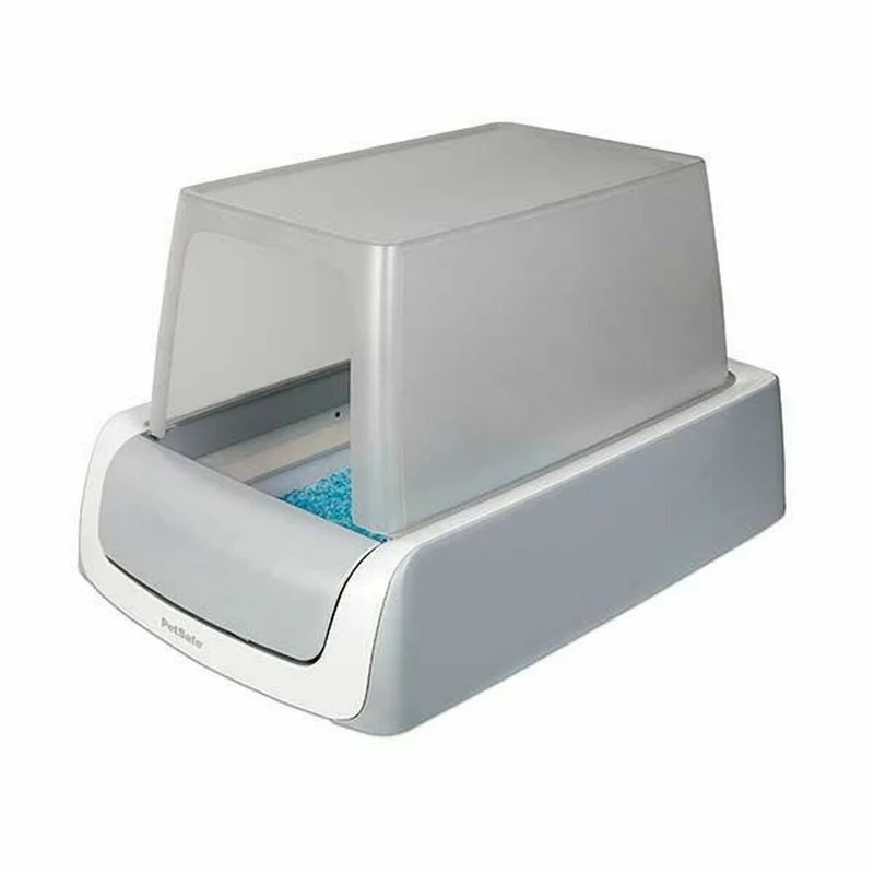 Cat Litter Box PetSafe Self-cleaning 15 x 70 x 48,5 cm White Plastic