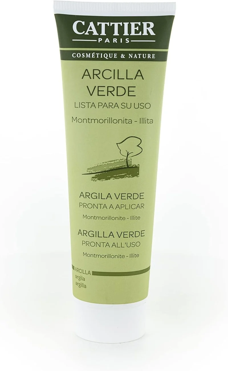 Cattier Arcilla Verde Tubo 400 g