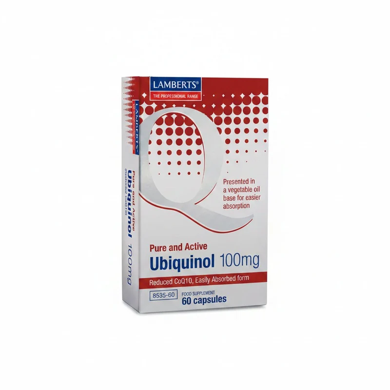 Lamberts Ubiquinol 100 mg 60 Cápsulas