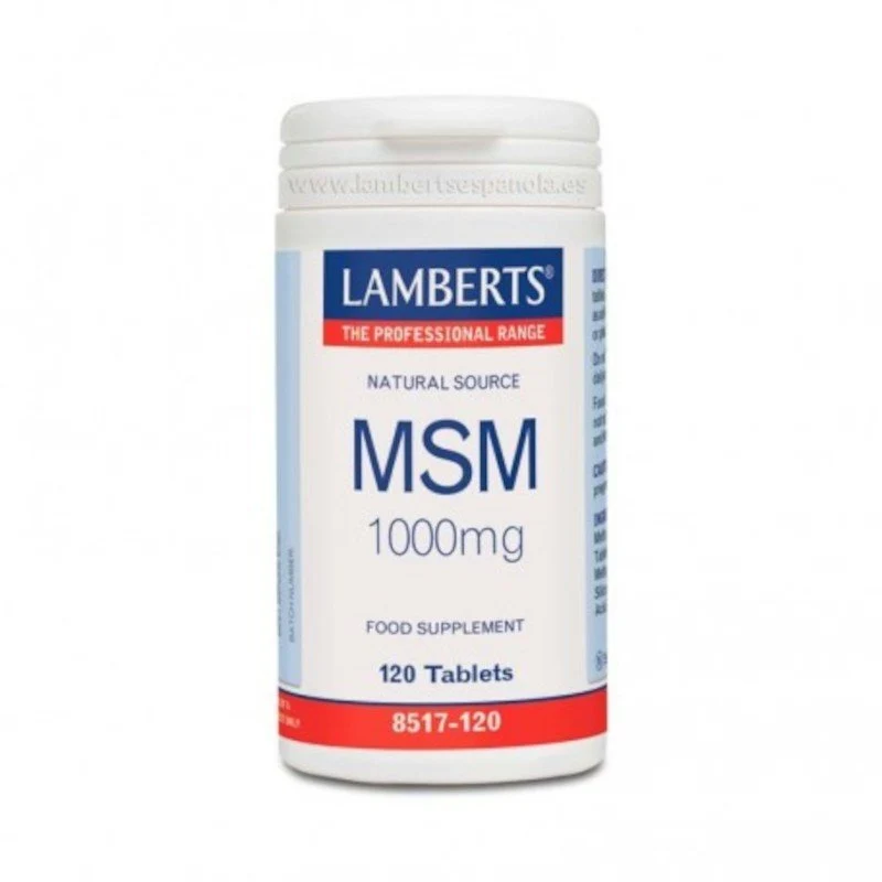 Lamberts MSM 1000 mg 120 Comprimidos