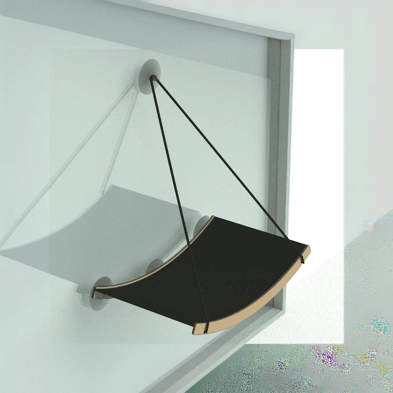 Cama Hamaca Grande para Gatos — Fijación a Vidrio Ventana