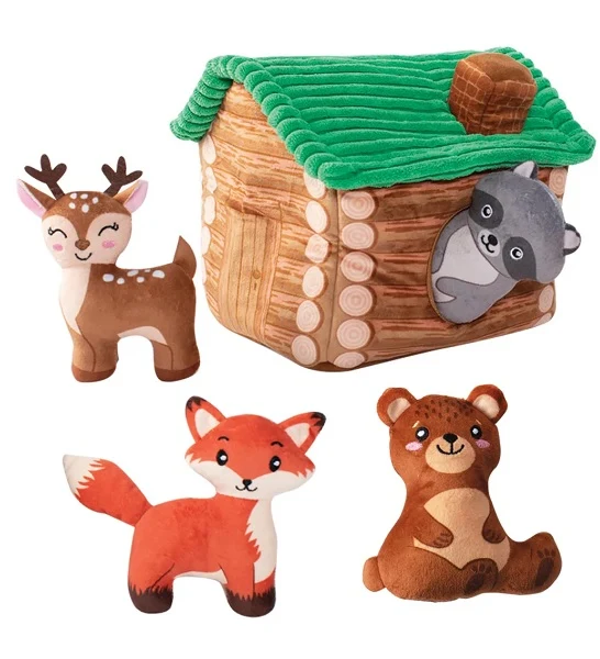 PetShop by Fringe Studio On Cabin Time Interactive Dog Toy Set 19x22cm