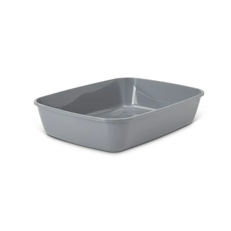 Cat Litter Box Savic IRIZ Grey Plastic