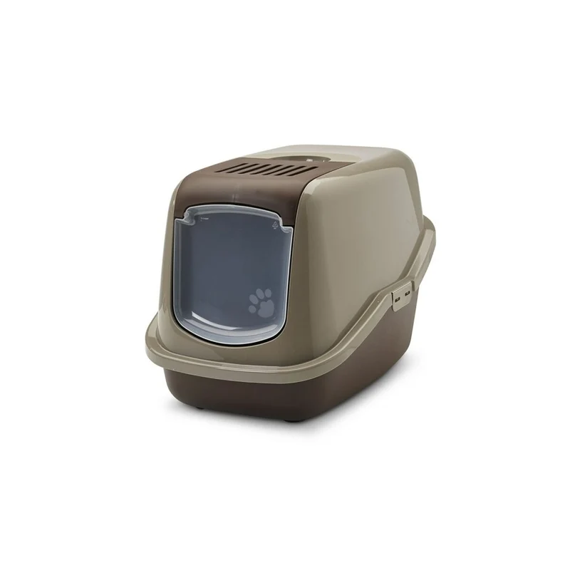 Cat Litter Box Savic Nestor Grey Bronze Plastic