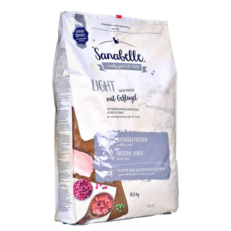 Fodder BOSCH Sanabelle Light Poultry Birds 10 kg
