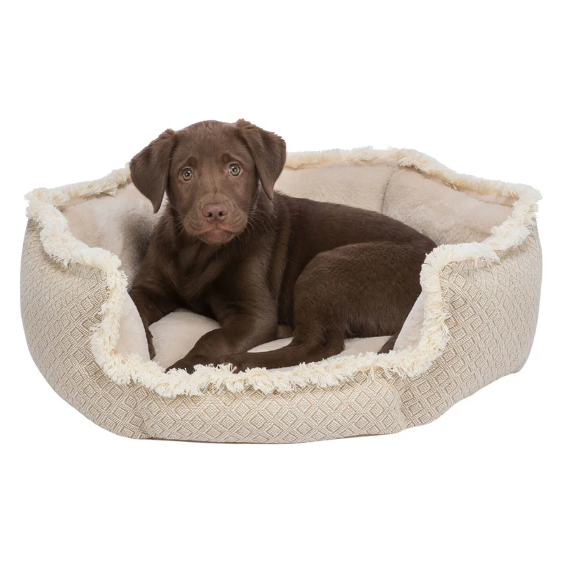 Trixie Boho Non-Slip Bottom Basket Bed for Dogs