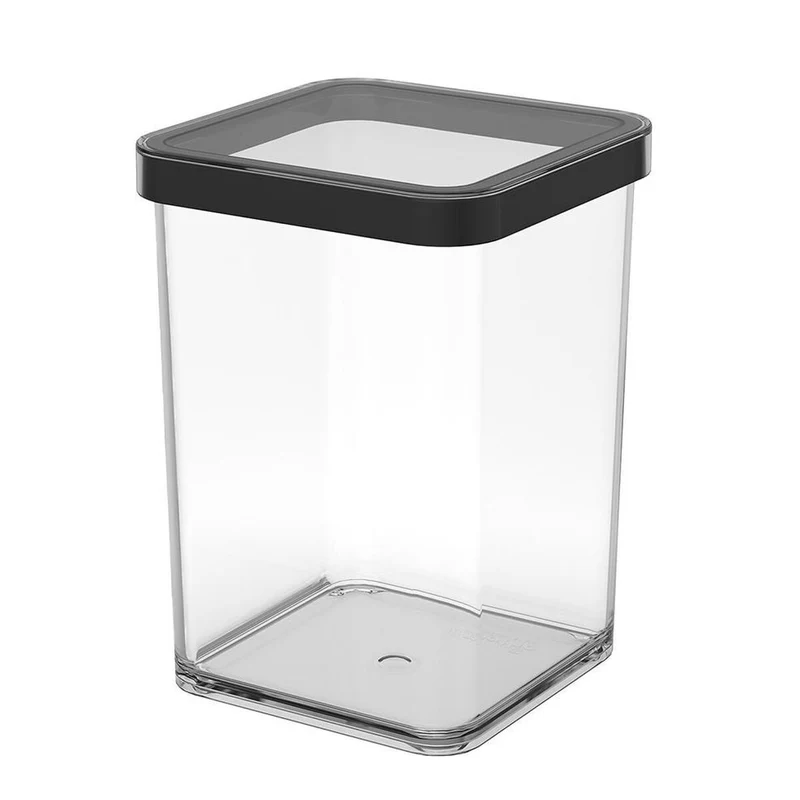 Food Preservation Container Rotho Black Transparent