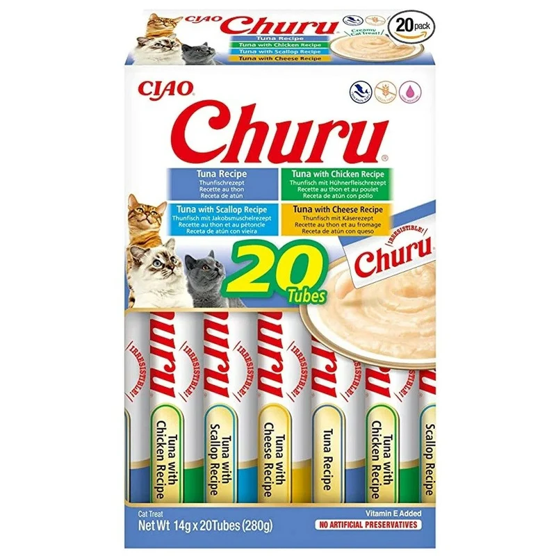 Snack for Cats Inaba Churu Variety box Tuna Fish