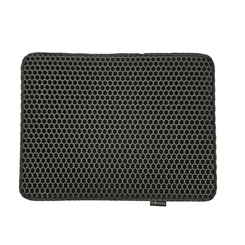 Cat Litter Tray Mat Diamentiq Black EVA