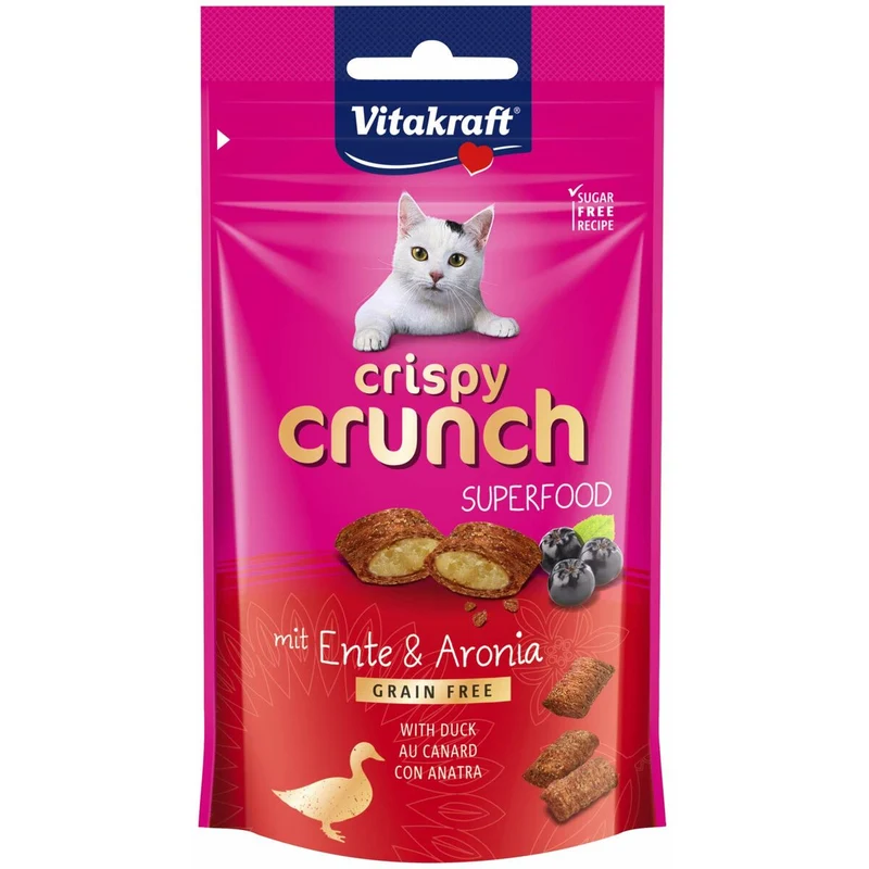 Snack for Cats Vitakraft CRISPY CRUNCH Duck 60 g