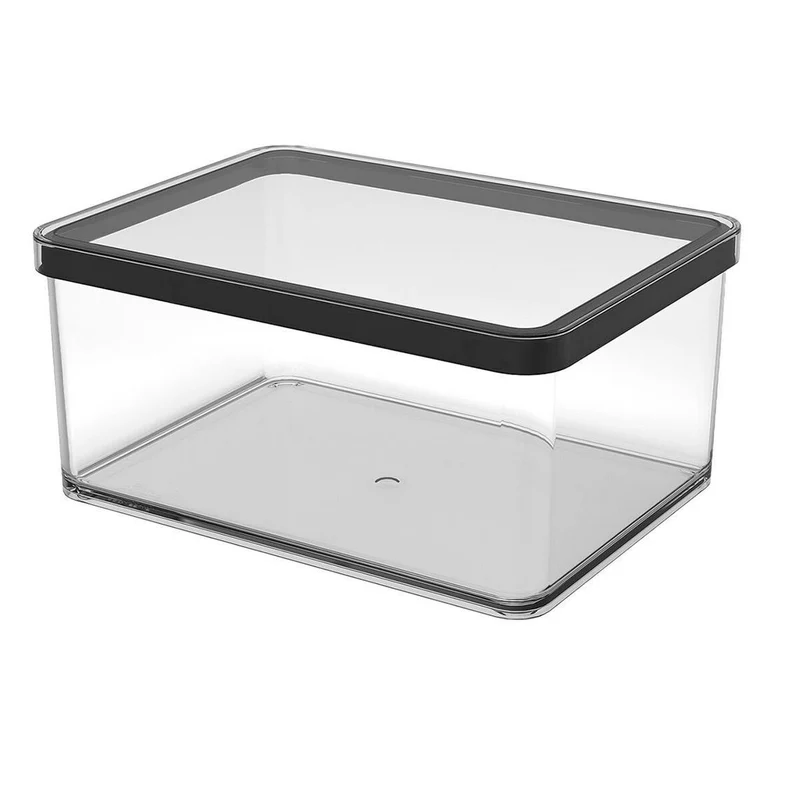 Food Preservation Container Rotho Black Transparent