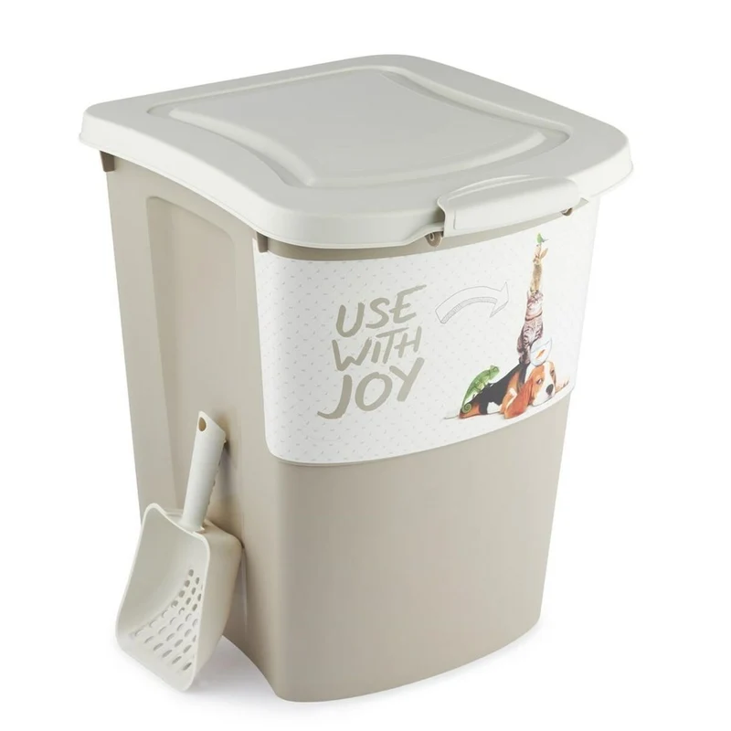 Food Preservation Container Rotho Beige 38 L