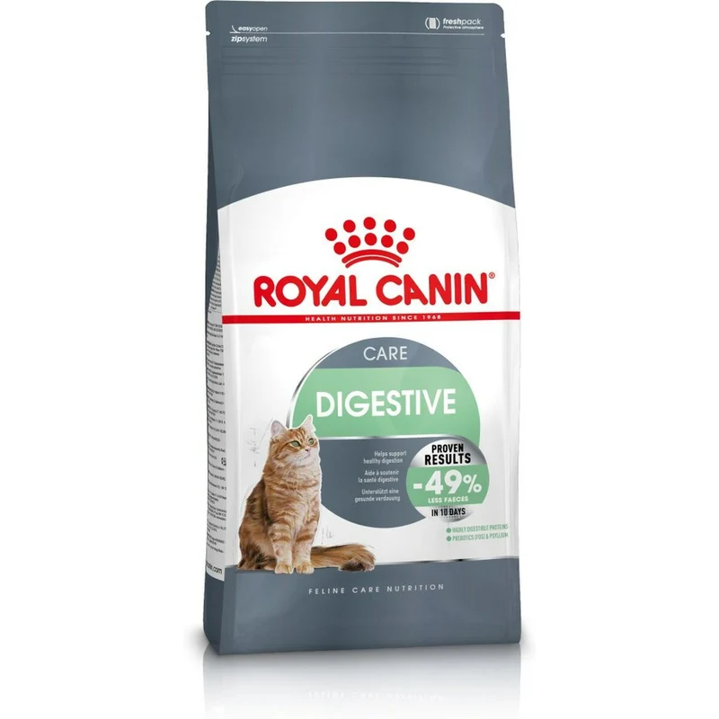 Cat food Royal Canin Digestive Care Adult Fish Rice Vegetable Birds 4 Kg