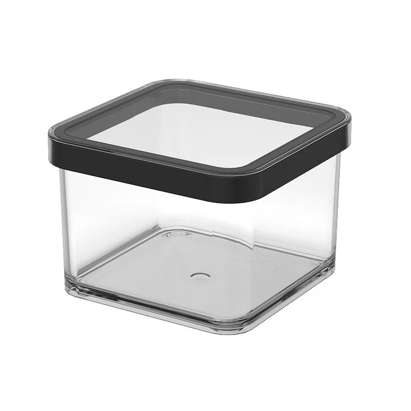 Food Preservation Container Rotho Black Transparent 5 L
