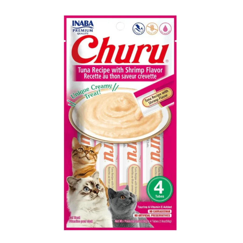 Churu para gatos - Camarones