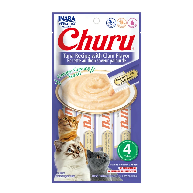 Churu para gatos - Almeja