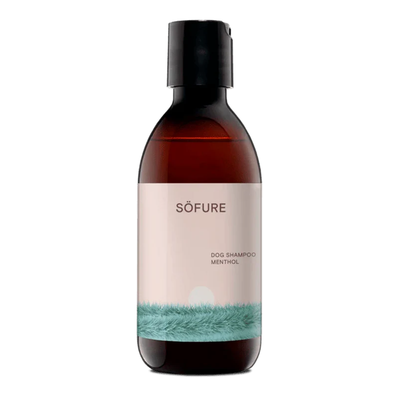 Söfure | Champú para Perros con Mentol - Refrescante, Desenredante y Natural (250ml)