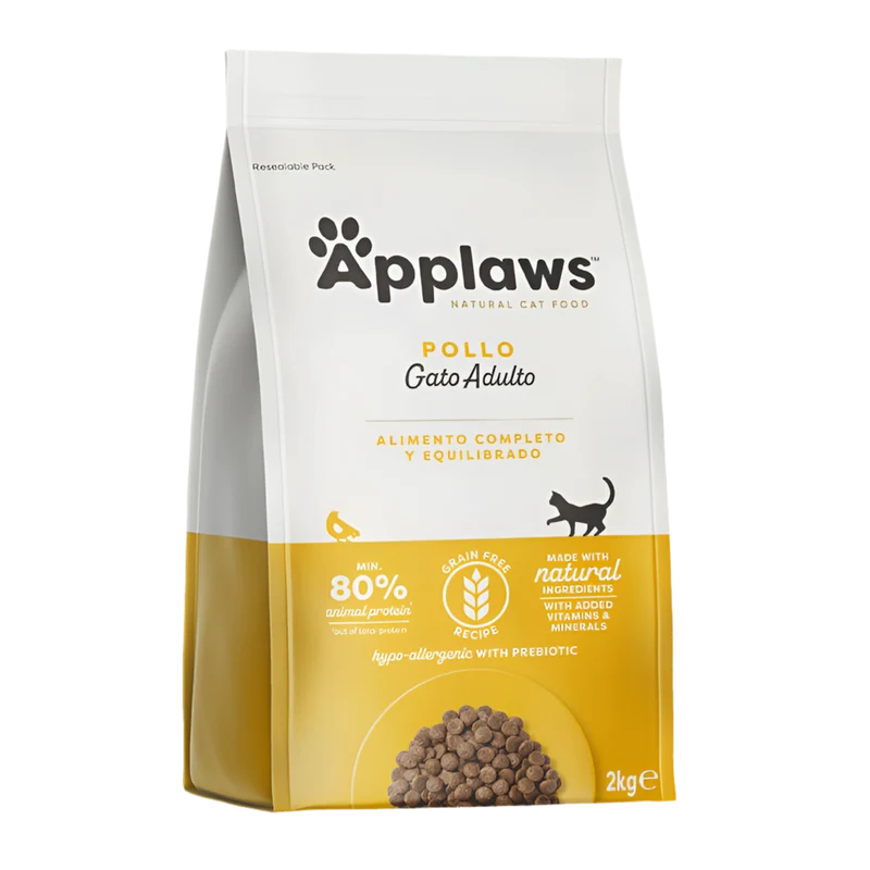 Applaws | Pienso para gatos adultos - Pollo (2x7,5kg)