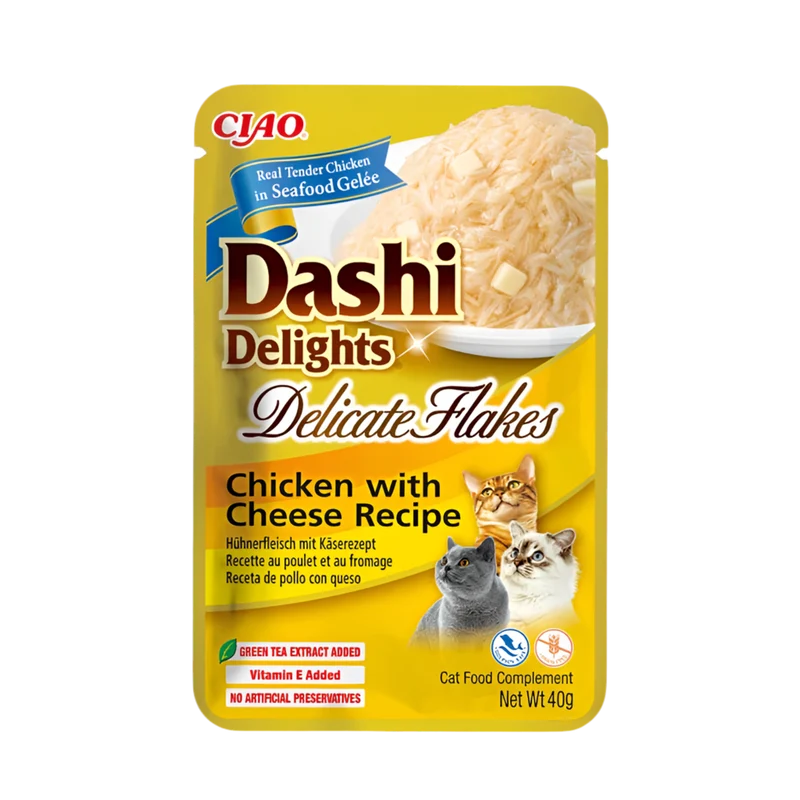 Inaba | Dashi Delicate Flakes - Pollo con queso (40g)