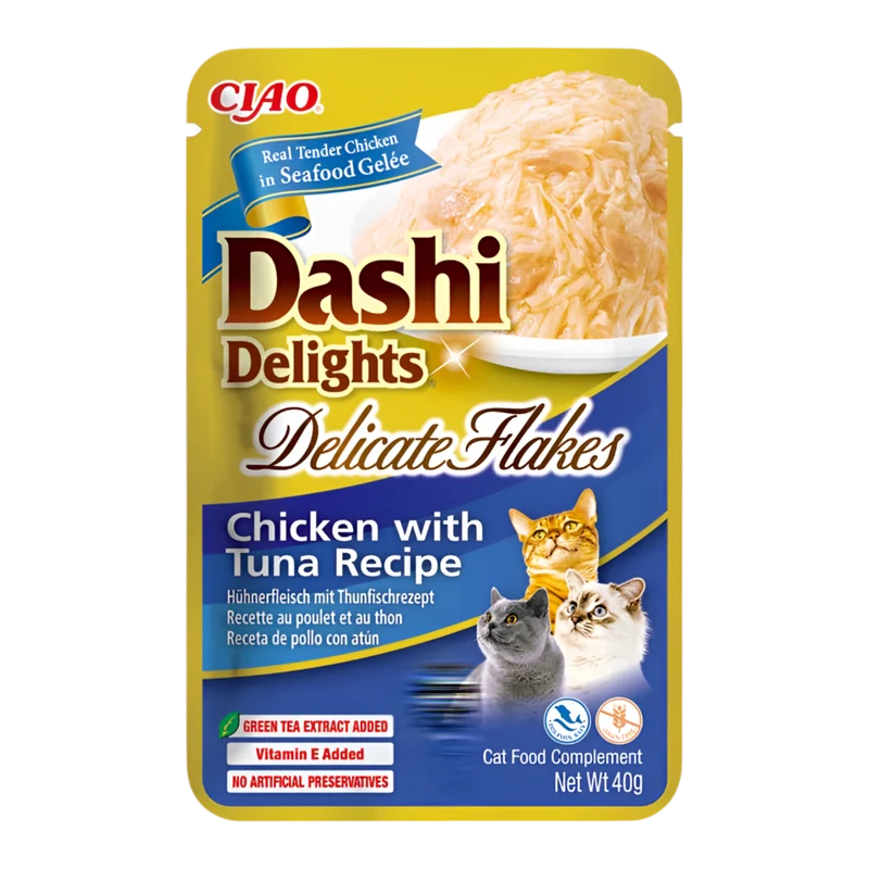 Inaba | Dashi Delicate Flakes - Pollo con atún (40g)