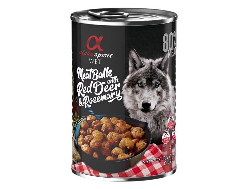 Alpha Spirit | Albóndigas de Venado y romero (6x400g)