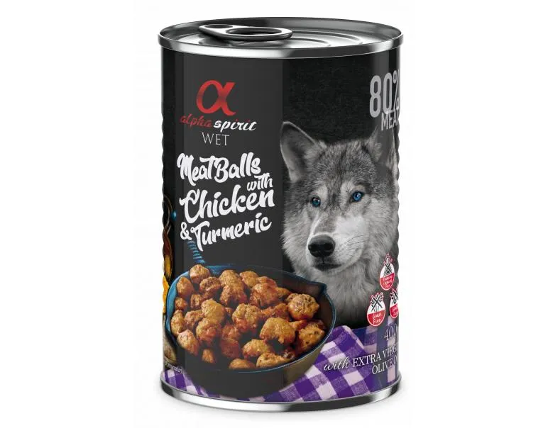 Alpha Spirit | Albóndigas de Pollo con cúrcuma (6x400g)