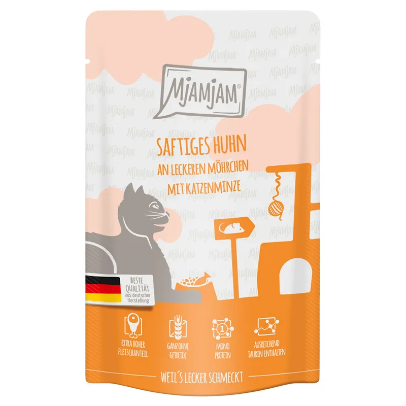 MjAMjAM | Pollo con sabrosas zanahorias (125 g)