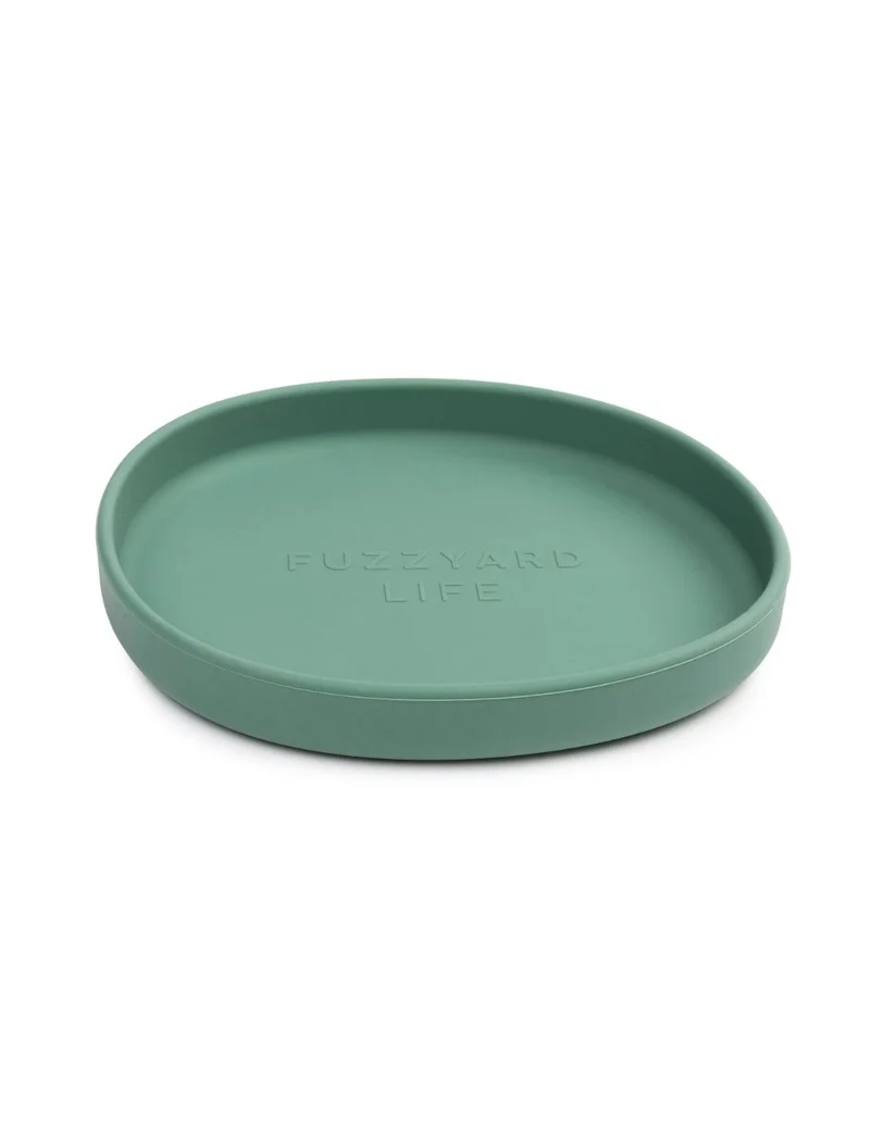 Fuzzyard Life | Comedero silicona para gatos - Verde