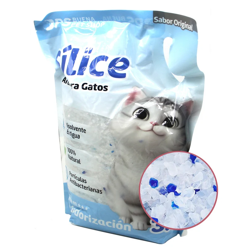 Arena Sílice Para Gatos 3.8L.