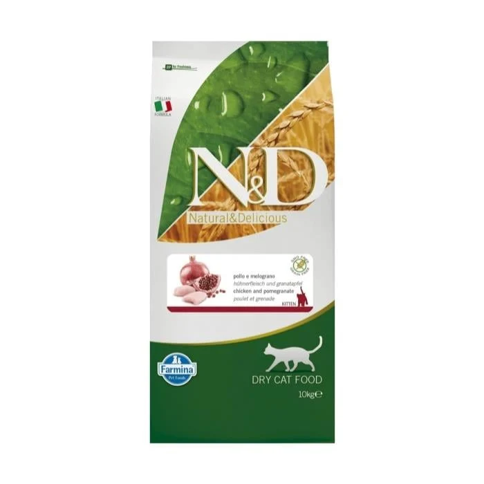 Farmina N&D Grain-Free Feline Kitten Alimento Seco 10kg