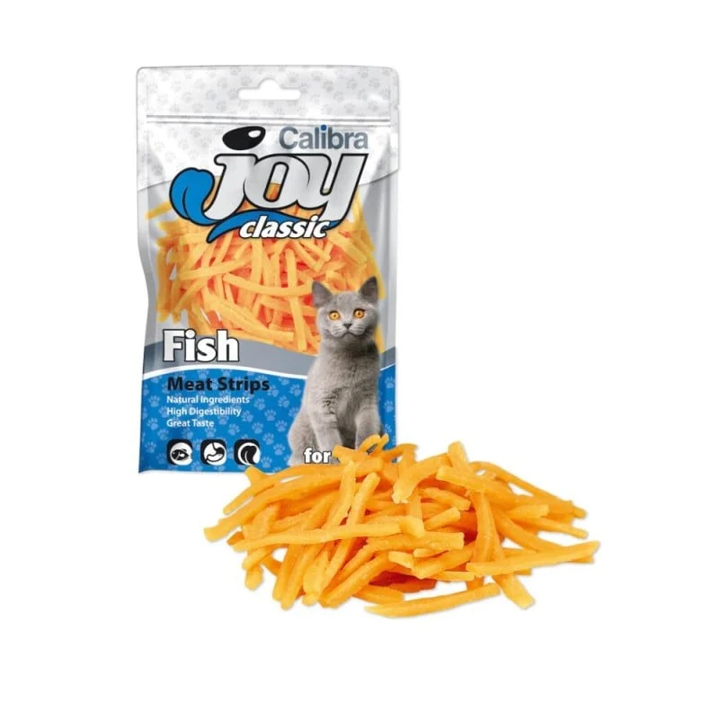 Calibra Joy Cat Classic Strips Pescado 70g