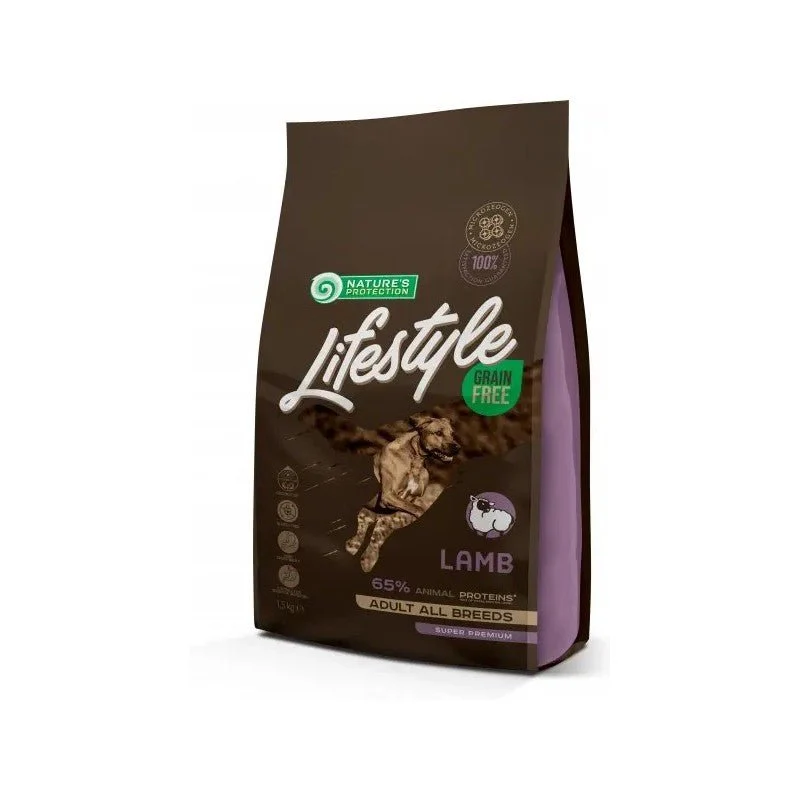 Natures Protection Dog Lifestyle GF Cordero Croquetas 1,5 kg
