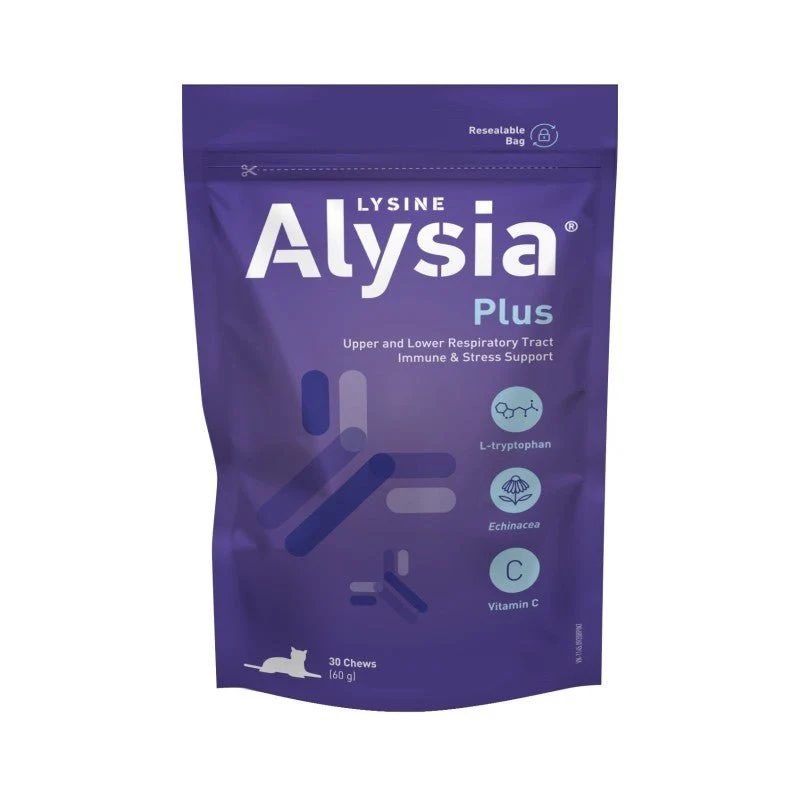 Vetnova Alysia Plus Suplemento Masticable para Gatos 30 chews