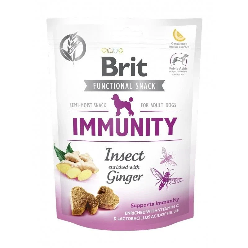 Brit Care Inmunidad Insecto Snack para Perros Adultos 150g