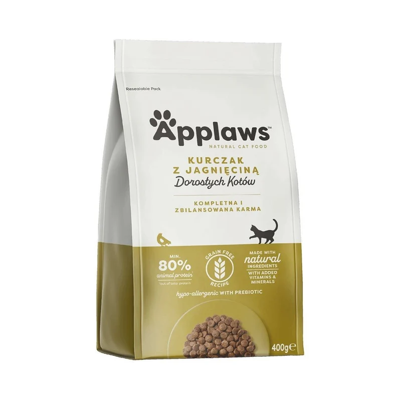 Applaws Pollo y Cordero Comida Seca 400g