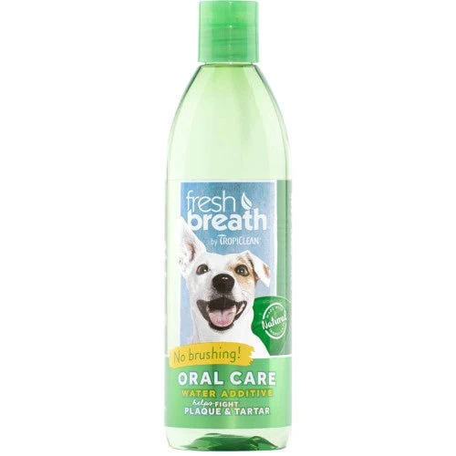 Tropiclean Fresh Breath Solución Higiene Dental 473ml