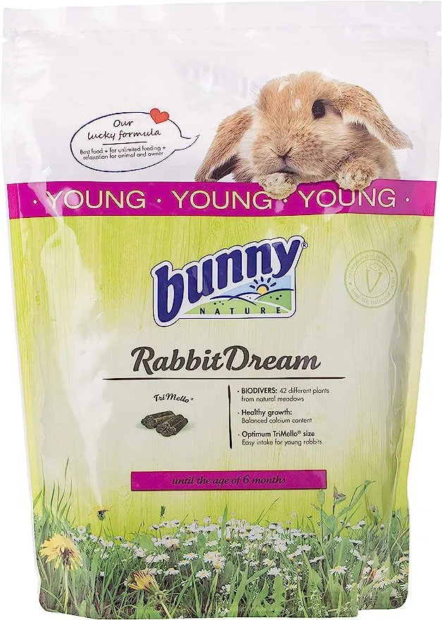 Bunny Alimento Sueño Conejo Enano Joven Comida Completa 1,5Kg