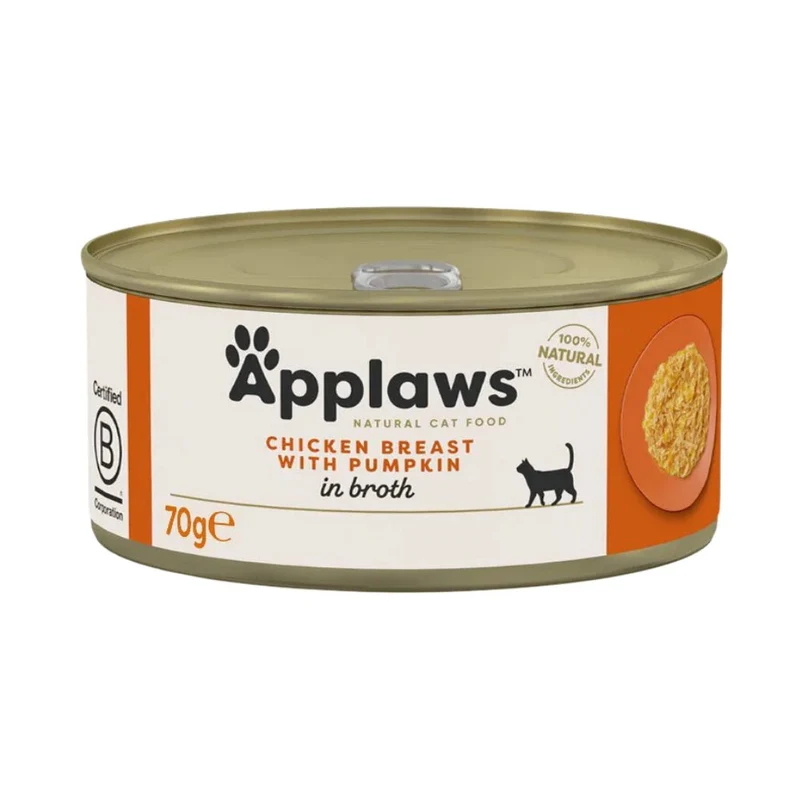 Applaws Comida Húmeda Pollo con Calabaza Lata 24 x 70g