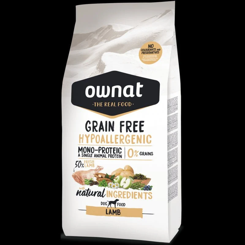Ownat Just Canine Adult Grain Free Cordero Pienso Seca 14kg