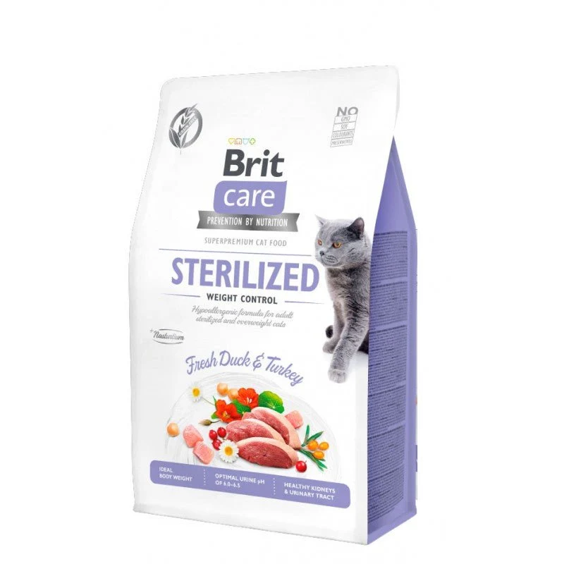 Brit Care Cat Sterilized Control Alimento Seco 7Kg