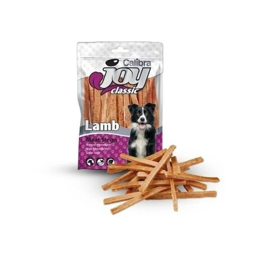 Calibra Joy Dog Classic Strips Cordero Snack 80g