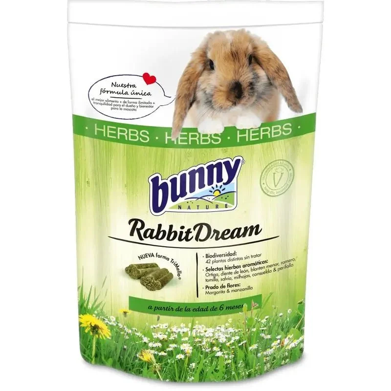 Bunny Alimento Sueño Conejo Enano Pellet 4Kg