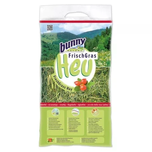 Bunny Heno Fresco Rosa Mosqueta 500g