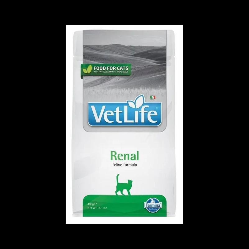 Farmina Vet Life Renal Alimento Granulado para Gatos 400g