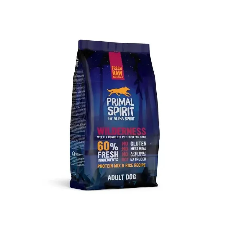 Alpha Spirit Canine Primal Alimento Seco para Perros 1Kg