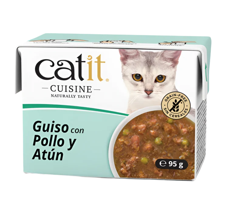 Catit | Cuisine Guiso de pollo con atún (95g)