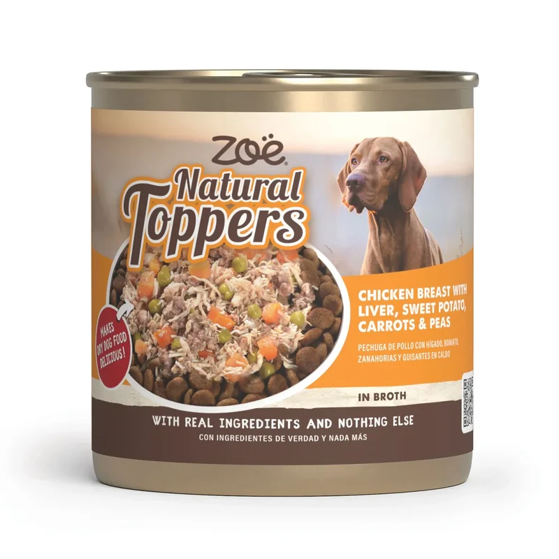 Zoë | Natural Toppers - Pollo con Hígado (170g)