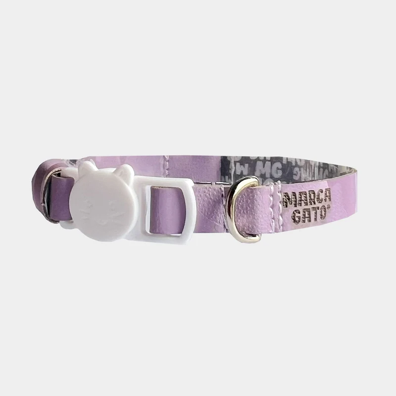 Collar Cuero Vegano - Uva