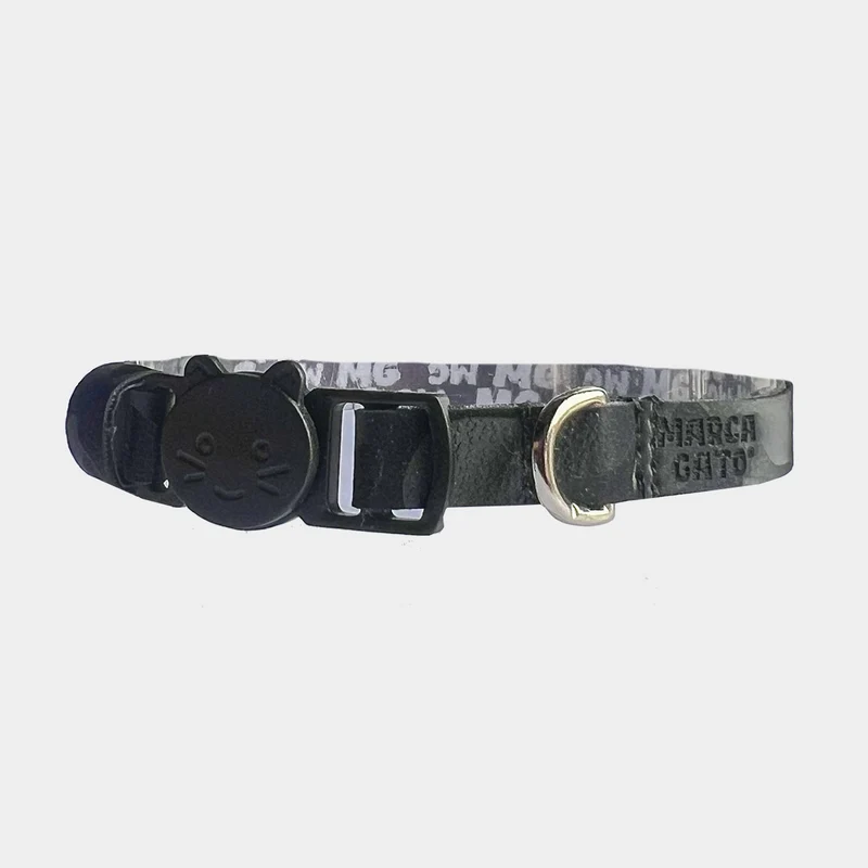 Collar Cuero Vegano - Pantera